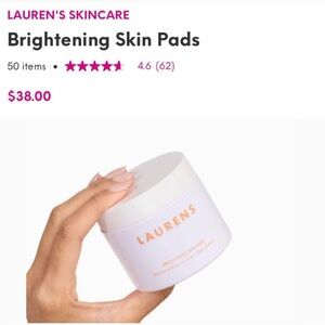 LAURENS Brightening Skin Pads